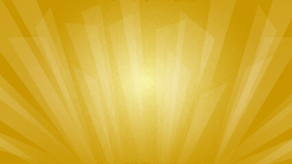 abstract background with rays, yellow