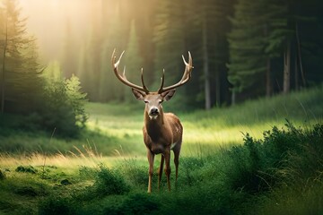 deer in the forest