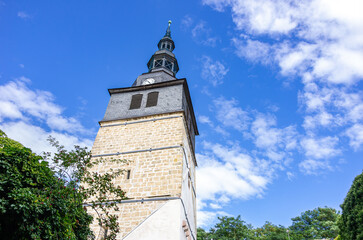 The Leaning Tower Of Bad Frankenhausen, Thuringia, Germany