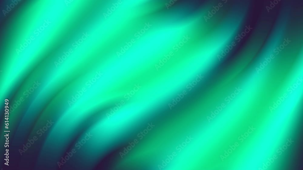 Wall mural abstract color gradient background with liquid style waves featured violet and blue. seamless loopin
