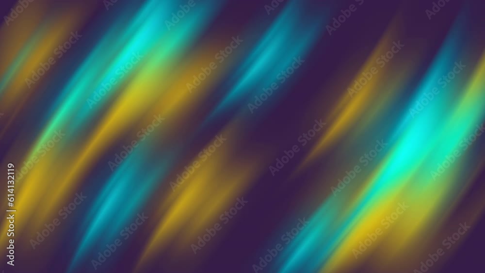 Wall mural abstract color gradient background with liquid style waves featured violet and blue. seamless loopin