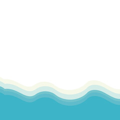 abstract background with waves