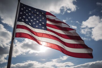 United States flag independence day wallpaper background