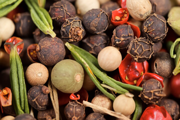 Beautiful Spices Macro Exploring the Vibrant World of Culinary Delights