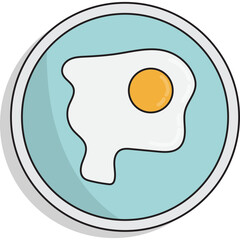 amerika cuisine illustration