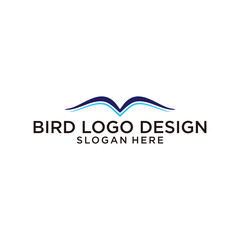 Fototapeta na wymiar bird logo design