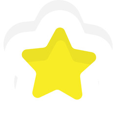 Cute outer space set. Cosmic bundle with doodle spaceships and planet. Collection of naive stellar stickers.