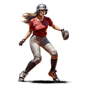 Add vibrant energy to your softball designs with a