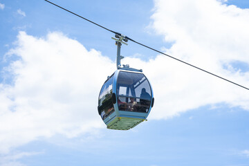 cable car in Funchal, Madeira