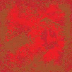 Grunge background is red. Vintage abstract texture. Multicolor modern style scratched pattern