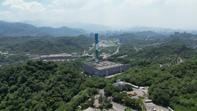 The waste incinerator in Taipei.