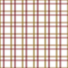 Gingham seamless pattern.Green pink background texture. Checked tweed plaid repeating wallpaper. Fabric design.