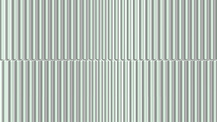 3D grey green glimmer metallic stripe pattern. Line metallic textured wall.