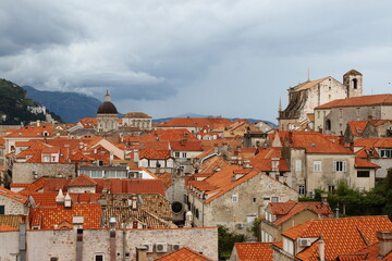 Fototapeta na wymiar Dubrovnik a beautiful city in Croatia