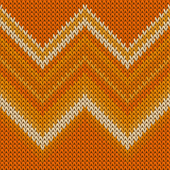 Vintage zig zal lines knit texture geometric - obrazy, fototapety, plakaty
