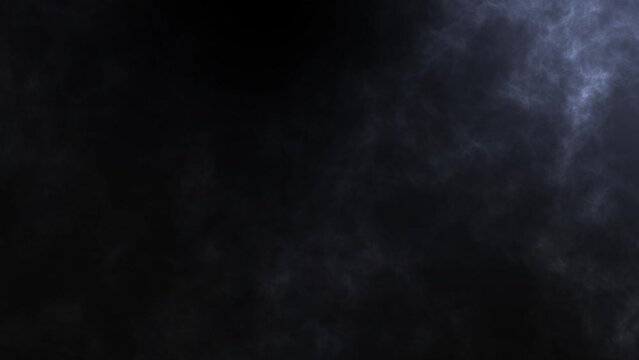 Blue Electric lightning spark loop effect animation. Lightning bolt animation.