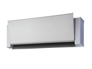 Modern air conditioner on isolated background