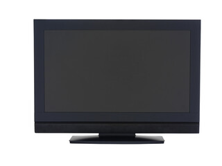 black television or computer screen