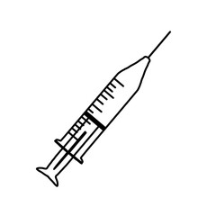 syringe with needle