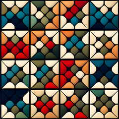 illustration, tiles, textured, pattern, premium-quality, high-resolution, 