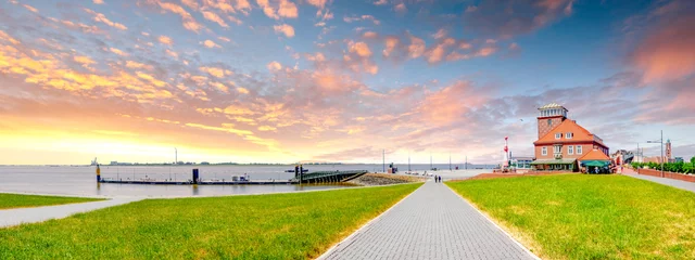 Selbstklebende Fototapeten Hafencity, Bremerhaven, Deutschland  © Sina Ettmer