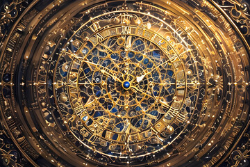 Obraz premium clock architecture