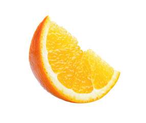 orange slice isolated on transparent png