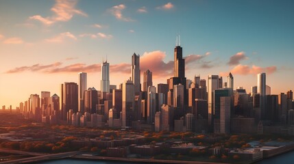 Let the magnificent chicago skyline ıgnite your senses