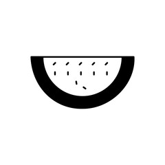 Juicy fruit Glyph Vector Icon that can easily edit or modify

