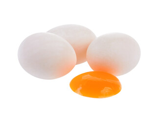 Duck eggs on transparent png