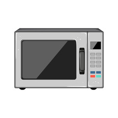 object microwave kitchen cartoon. oven food, cooking electric object microwave kitchen sign. isolated symbol vector illustration
