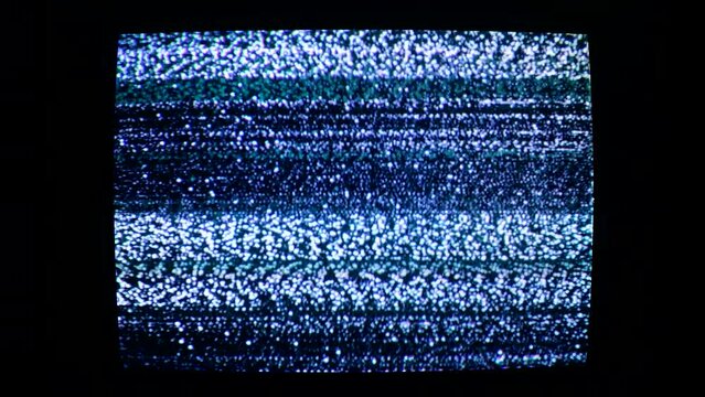 Defects and interference of the video signal. The effects of noise and malfunction of the TV, computer. Glitches and static noise background of video transmission tv white noise static loop 60 fps	
