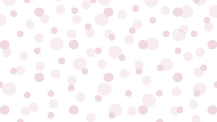 Pink dots on white background