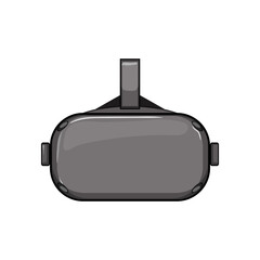 Obraz premium technology vr glasses cartoon. headdigital game, modern future technology vr glasses sign. isolated symbol vector illustration