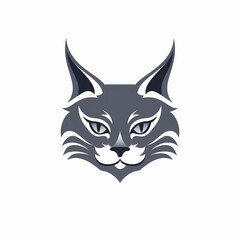 Fototapeta na wymiar Cat illustration logo idea, Generative AI