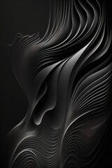 Abstract Wavy Lines Background
Black and White B&W
AI-Generated