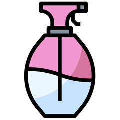 spray line icon,linear,outline,graphic,illustration