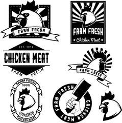 100% natural fresh chicken labels.