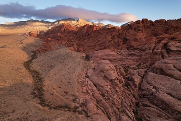 valley in the desert