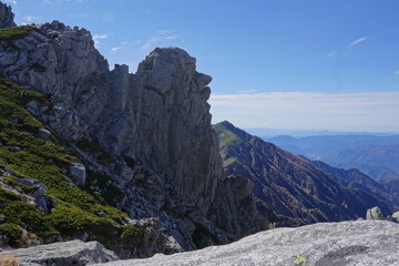 Mountain　climbing　山　駒ヶ岳　登山