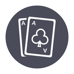 Stickers with Las Vegas icons
