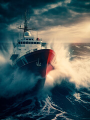  rescue ship in storm