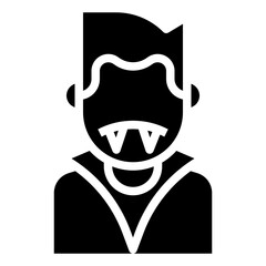 dracula line icon,linear,outline,graphic,illustration