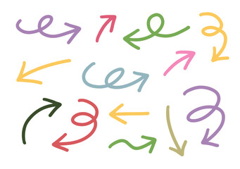 set of arrows