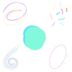 Hand drawn cute journal element colorful.Can be used as a variety of decoration design.Great for gift-wrap, poster card and with have High quality clipping mask.
