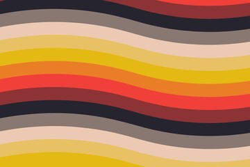 Web Wave stripe 60s style banner.