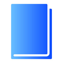 book gradient icon
