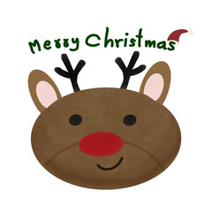 cartoon reindeer