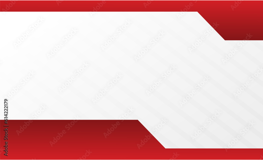 Wall mural abstract red and white background space for text