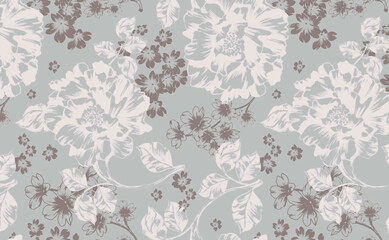 Textile and digital seamless pattern design 